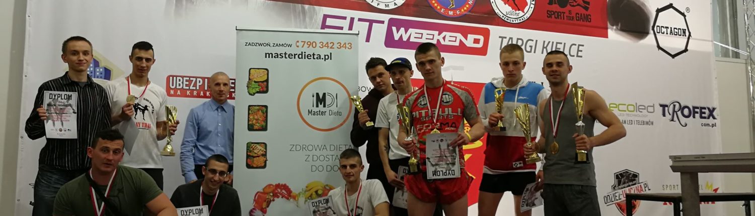 Gymnazion najlepszym klubem Mistrzostw Polski Muay Thai 2018