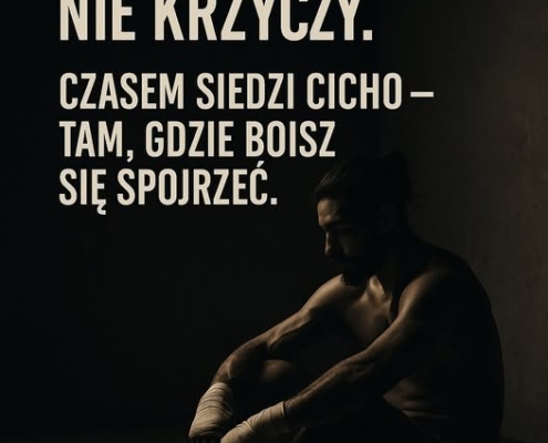 O Odwadze w spotach walki i życiu